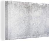 Photo d'un mur de béton avec peinture 90x60 cm - Tirage photo sur toile (Décoration murale salon / chambre)