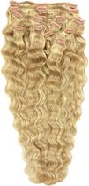 Remy Human Hair extensions wavy 22 - blond 27/613#