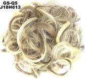 Haar Wrap, Brazilian hairextensions knotje blond J18/613#