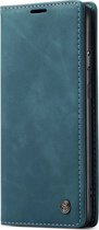 Caseme Telefoonhoesje geschikt voor OnePlus Nord Hoesje Bookcase Portemonnee - Blauw