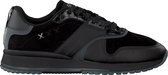 Scotch & Soda Vivex Lage sneakers - Leren Sneaker - Heren - Zwart - Maat 46