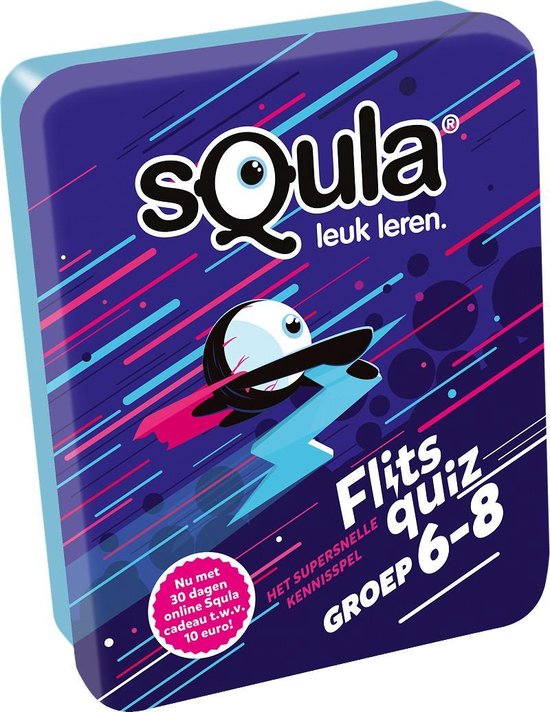 Afbeelding van het spel Squla flitsquiz 6 7 8 - Kaartspel