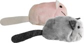 Crazy Cat Fat Mouse roze vol met Madnip Speelgoed voor katten - Kattenspeelgoed - Kattenspeeltjes