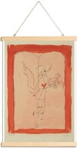JUNIQE - Posterhanger Klee - A Guardian Angel Serves a Small Breakfast