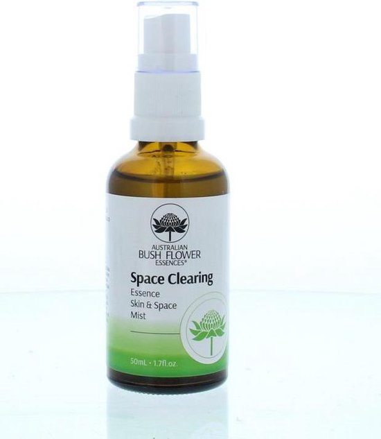 Australian Bush Flowers Organic Space Clearing Mist – 100 Ml, Spray Purificante Per Ambienti