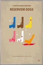 JUNIQE - Poster met kunststof lijst Reservoir Dogs -40x60 /Kleurrijk