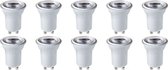 SAMSUNG - LED Spot 10 Pack - Vorin Kolva - GU10 Fitting - 2W - Helder/Koud Wit 6400K - Mat Wit - Kunststof