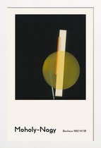 JUNIQE - Poster in houten lijst László Moholy-Nagy - Bauhaus 1922 N1