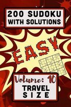200 Sudoku with Solutions - Easy: Volume 9, Travel Size