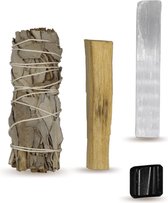 Energie reinigde smudge kit met Tourmalijn