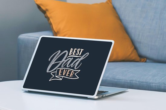 Laptop sticker - 13.3 inch - Vaderdag - Best dad ever - Quotes ...