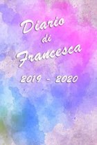 Agenda Scuola 2019 - 2020 - Francesca