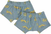 Trixie Boxers Whippy Weasel Katoen Blauw Maat 116 2 Stuks