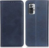 Xiaomi Redmi Note 10 Pro Portemonnee Hoesje Blauw - Cacious (Wallet Serie)