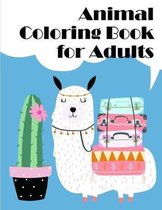 Animal Coloring Book for Adults