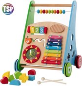 The Social Products Loopwagen - Baby Looptrainer - 38 x 32 x 46cm - Loopkar - Baby Walker