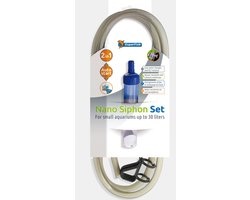 SuperFish Nano Siphon Set - Aquariumpomp - Aquaria tot 30 ltr - Transparant/Blauw