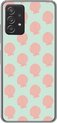 Schelpen patroon, Roze, Blauw