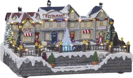 Equivera Kerstdorp Basis - Kerstdorp Ondergrond - Sneeuwdeken - Kerstdorp Onderdelen