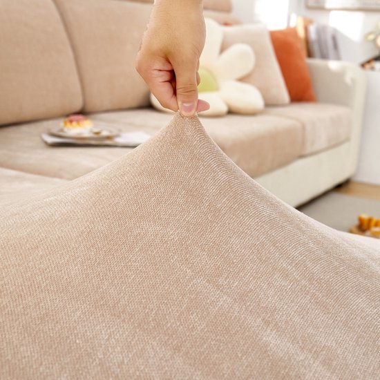 WIWIDANG Garden Chic Katoenen beschermende bankhoes, hoes voor huisdierenbank, anti-kattenklauwen zijn machinewasbaar, antislip en verdikt (B-50 x 180 cm