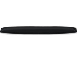kwmobile 2x hoofdbandkussentjes geschikt voor Sennheiser HD25 / HD25-1 II / HD250BT - Kunstlederen hoofdbandkussentjes hoofdtelefoon in zwart