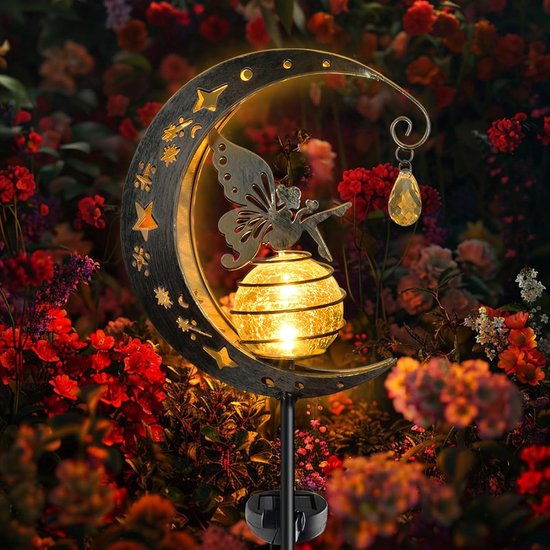 Metalen Pauw Decor Tuinbeeld met Zonne-verlichting Metalen Pauw Decor Tuinbeeld met Zonne-verlichting