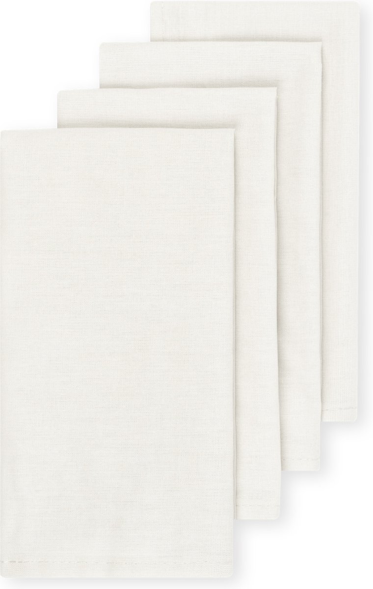 Goedkoopste Mistral Home - ZAKDOEK - katoen - 38 x 38 cm - effen kleur - grijs