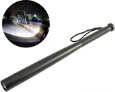 Aluminium Militaire LED Tactische Zaklamp 49CM Zwart - Noodpakket - Camping Lamp - Honkbalknuppel