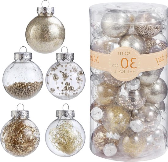 Plexiglas Ster Kerstbal met Foto - Gepersonaliseerde Decoratie