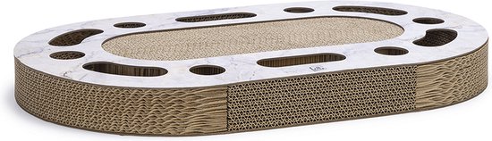 Designed by Lotte Maaro - Krabspeelgoed - Karton - Beige - 58x35x6 cm
