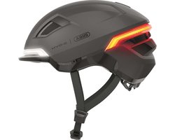 Fietshelm ABUS HYP-E volcano titan S - 51-55 cm - zwart - Geschikt voor gebruik op speed pedelecs - elektrische fietsen - snorfietsen - NTA-8776 550 g