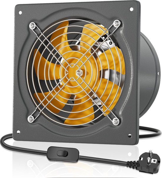 MKK VONLIS Badkamerventilator, ventilator, 110 mm, timer/naloop
