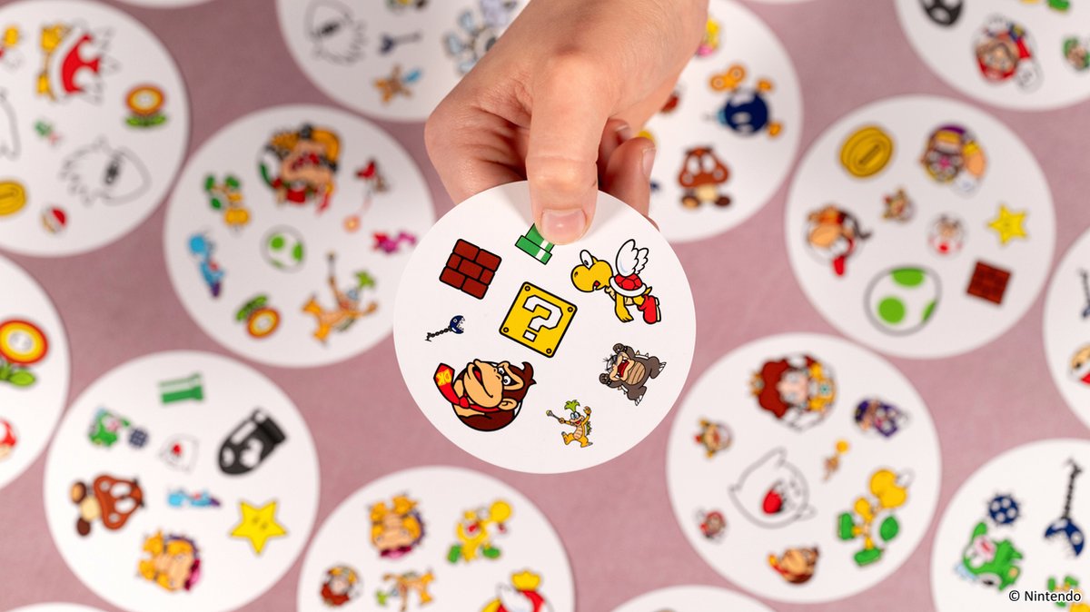 Dobble - Super Mario - Kaartspel — afbeelding 3