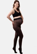 Mamsy - Half-sheer 40den Zwangerschapspanty 40den - Marine - L