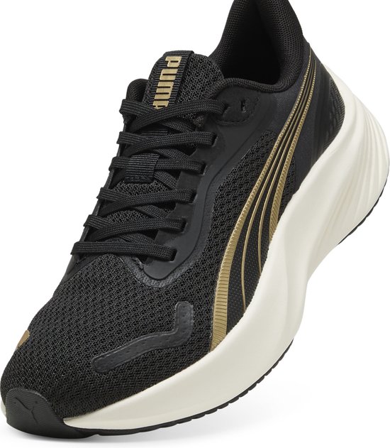 Chaussures de sport unisexes PUMA Pounce Lite - PUMA Gold- PUMA Black
