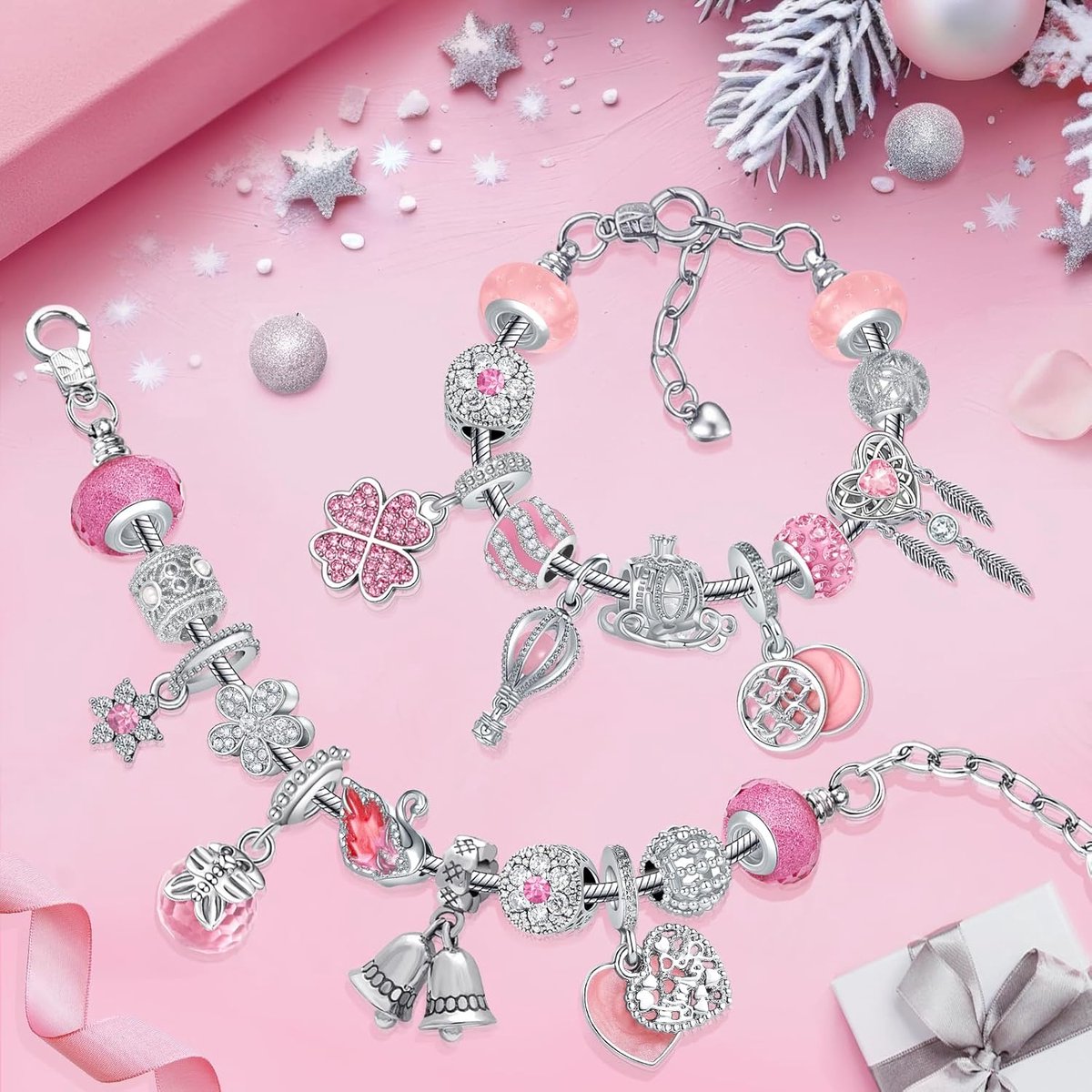 Calendrier De L'Avent Bijoux 2025-Kit Créatif Pour Fille 5-12 Ans,24