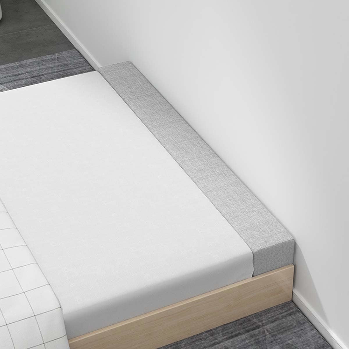 Hoge Dichtheid Matras Gap Filler Bed Hoofdeinde Kussen Bed Brug Muur Bed Extender