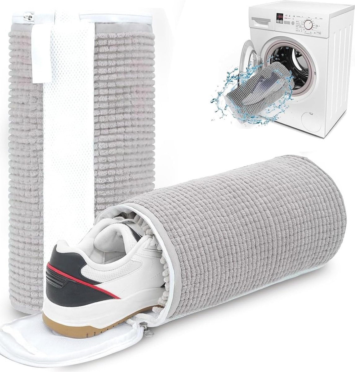 Sacs De Lavage Pour Chaussures, Sacs à Chaussures Réutilisables Pour La Machine à Laver, Filet De Lavage Pour Protéger Les Chaussures Dans La Machine à Laver, Sacs De Nettoyage Pour Tous Types