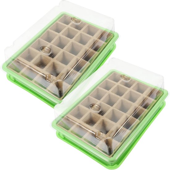 Overstroming Hydrocultuur Kwekerij Trays Met Deksels Voor Het Kweken Van Uw Plan