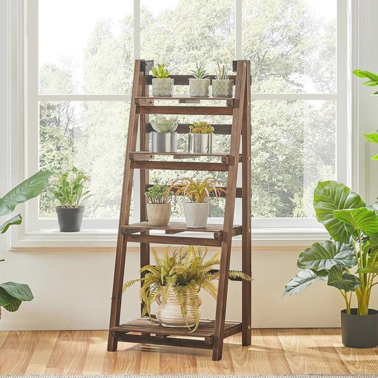 Zelf maken: ladder wordt plantentrap