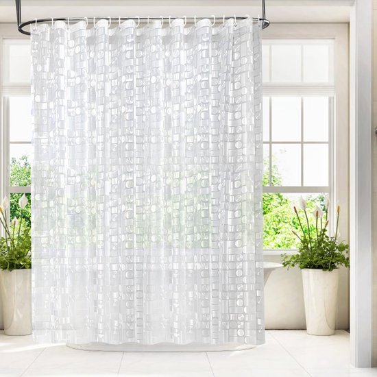 Sealskin Douchegordijn Shower Transparant PVC 200x180 cm kopen