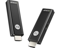 EDUP EP-WD9912U Mini HDMI Draadloze Zender en Ontvanger - 1080P Video - 50 Meter - 60Hz - Draadloze Uitbreidingsfunctie