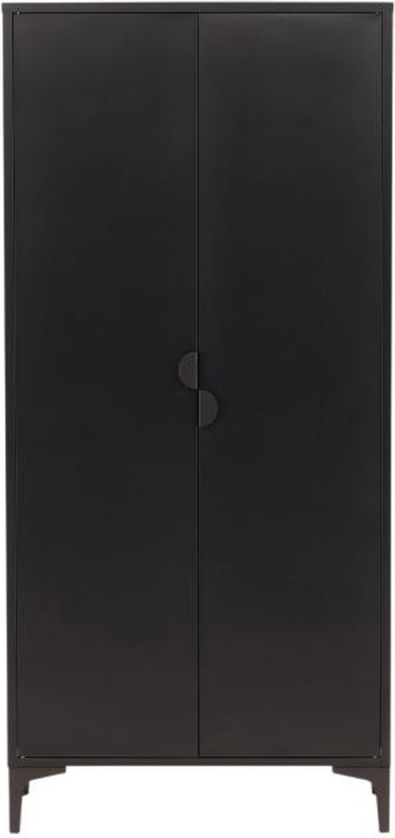 Svea - Salvo kledingkast - 85 x 183 cm - zwart