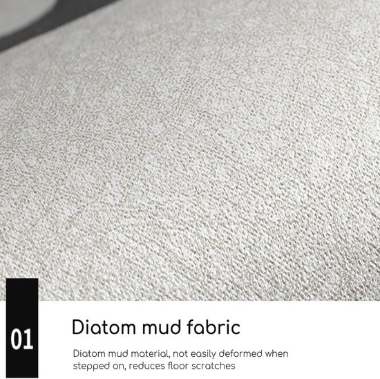 badmat, diatomeeënaarde superabsorberende walnootgraan douchemat