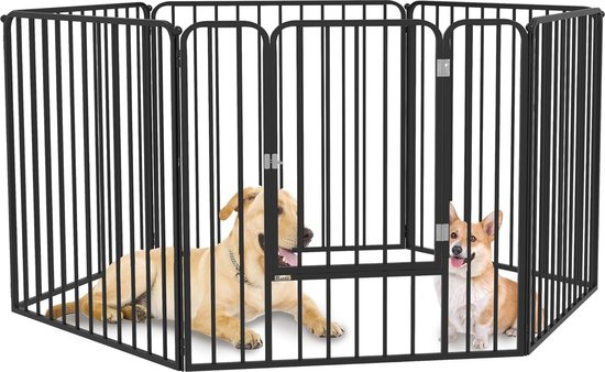 CAFI Werpkist - Hondenbox - Huisdierbox - Voor de Geboorte van Puppy's en Kittens - 60cm x 60cm x 30cm -Compleet met 12 Identificatiehalsbanden