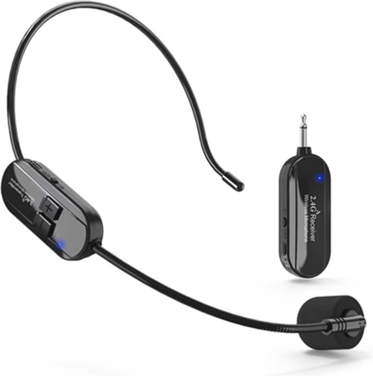 Draadloze Microfoonheadset met Lange Bereik voor Educatie en Fitness