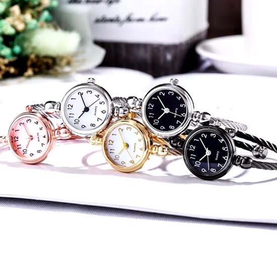 Montre Femme Luxe - Bracelet As Rosé - Rosé - Acier Inoxydable