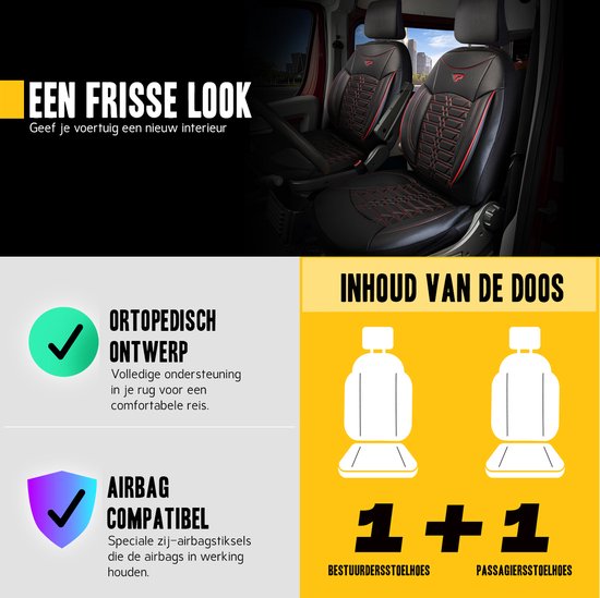 NISSAN PRIMASTAR 2021 tot heden - autostoelhoes Verona rood