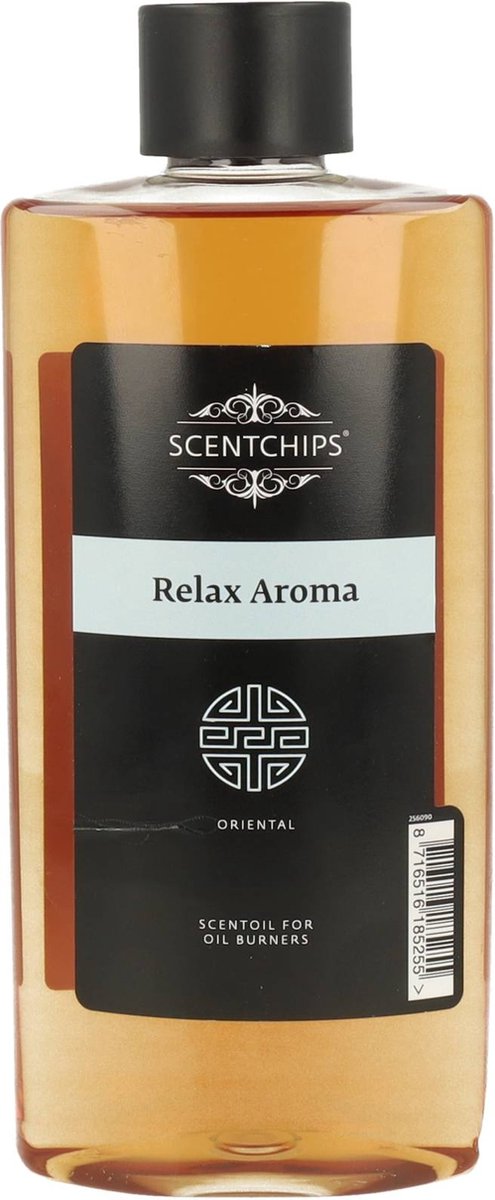 Goedkoopste Scentchips® Relax Aroma - Geurolie Voor Oliebrander - Parfum Olie - Geurolie Voor Lampenolie - Geurlamp Olie - 475ml