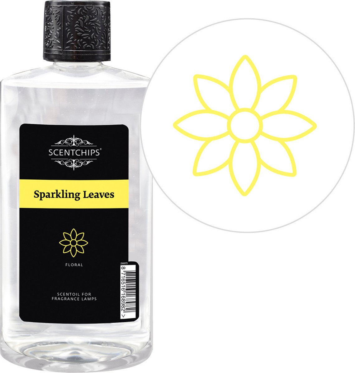 Goedkoopste Scentchips® Sparkling Leaves - Geurolie Voor Oliebrander - Parfum Olie - Geurolie Voor Lampenolie - Geurlamp Olie - 475ml